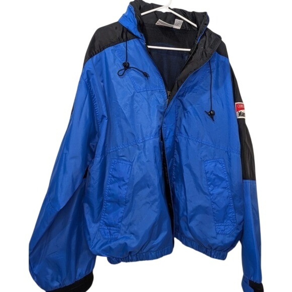 Vintage 90s Marlboro Unlimited Windbreaker Jacket‎